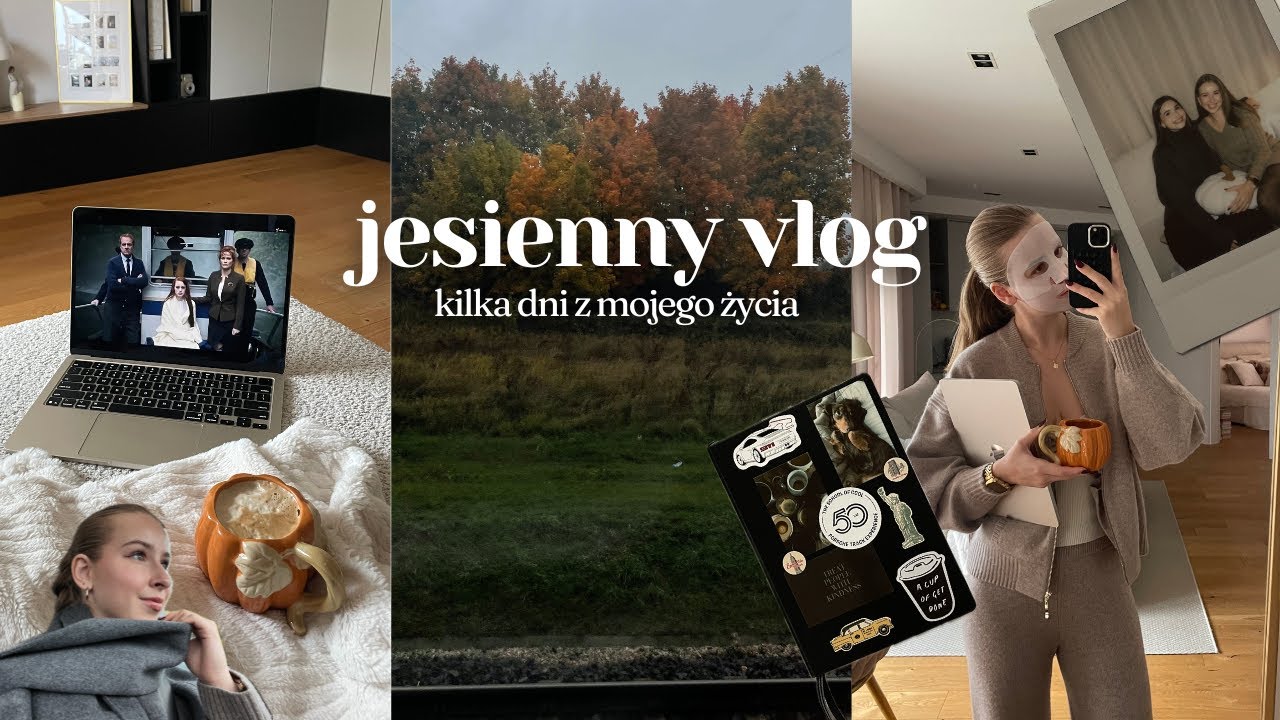 VLOG: jesienne romantyzowanie, (nie)miłe spotkania, bullet journal & prezent dla widzki