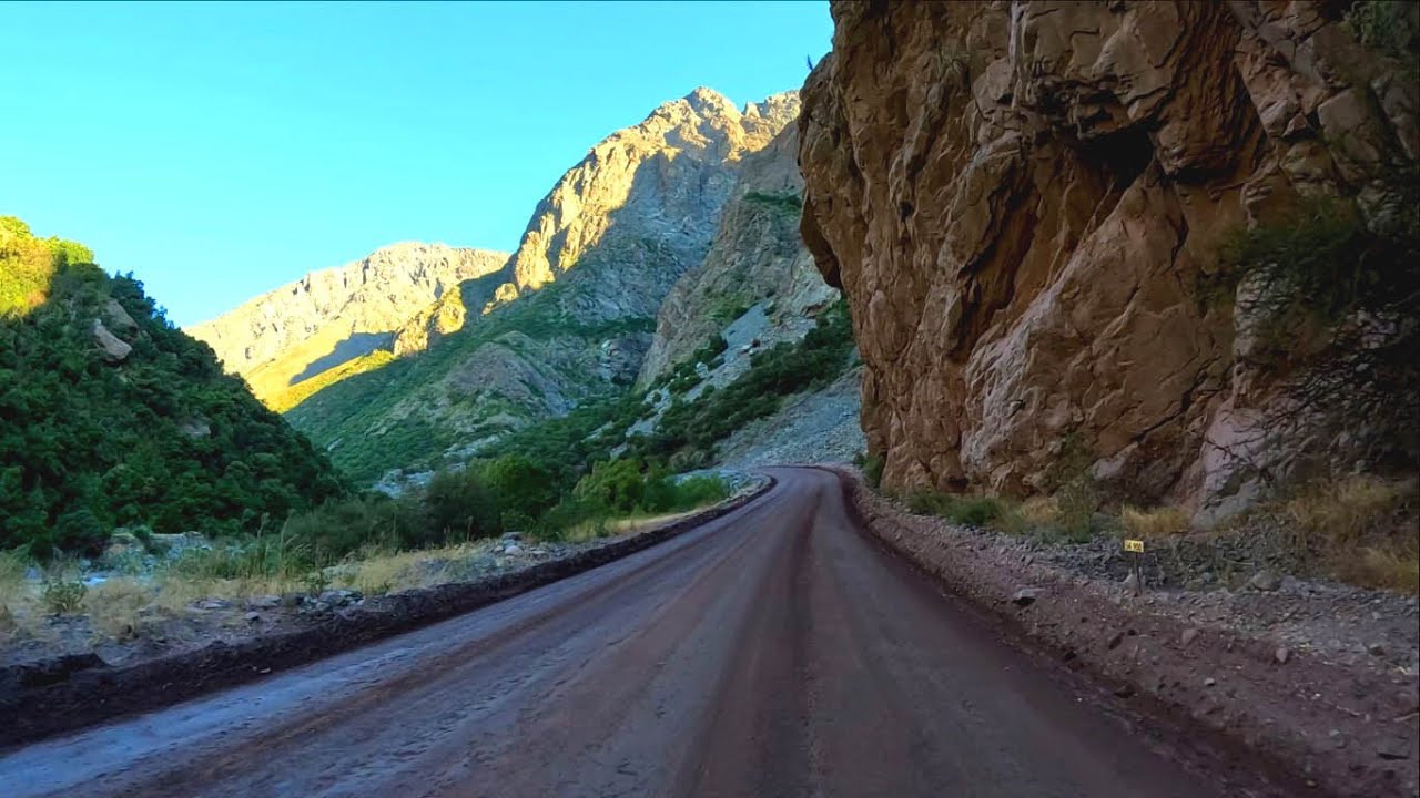 Ruta hasta Complejo Fronterizo Vergara , Romeral , Maule .