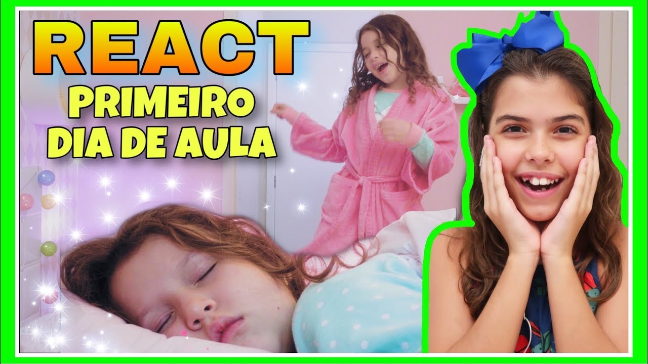 REAGINDO AO CLIPE MEU PRIMEIRO DIA DE AULA de Hoje é dia de Marias | NICOLE DUMER