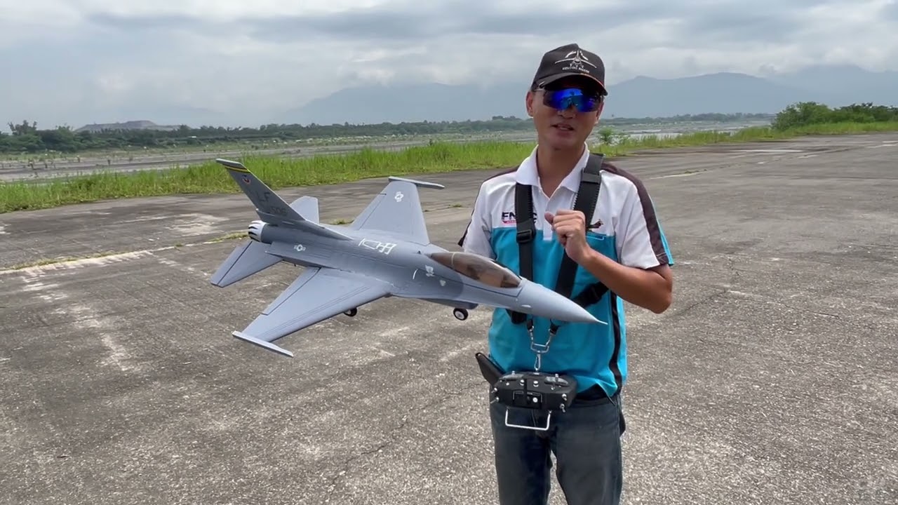 慢速攻角飛行！ Freewing 飛翼 全新 64mm F-16 + JH 4s 1300-1500mah電池