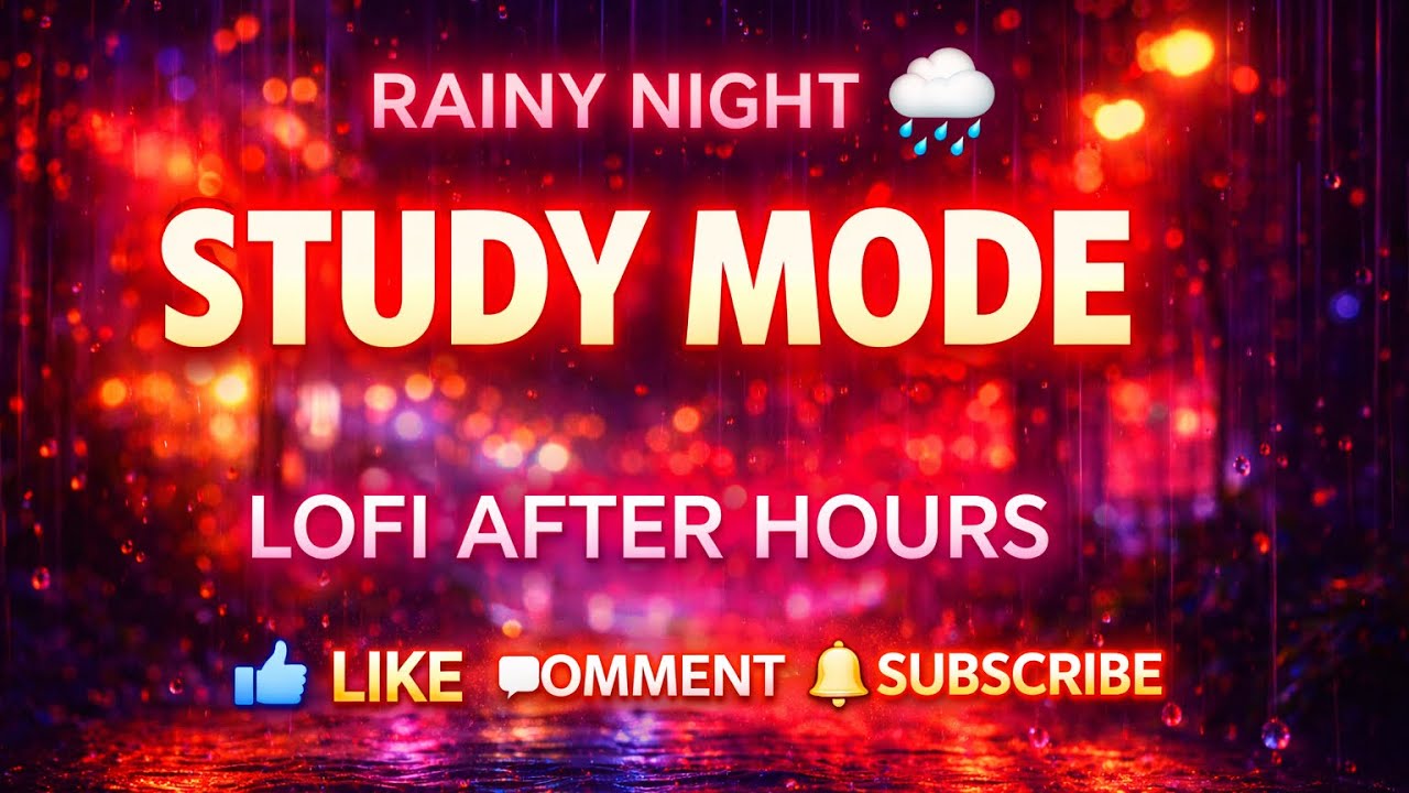 POV: It’s Raining & You Finally Start Studying 🌧️📚 #rainydays #relaxation 