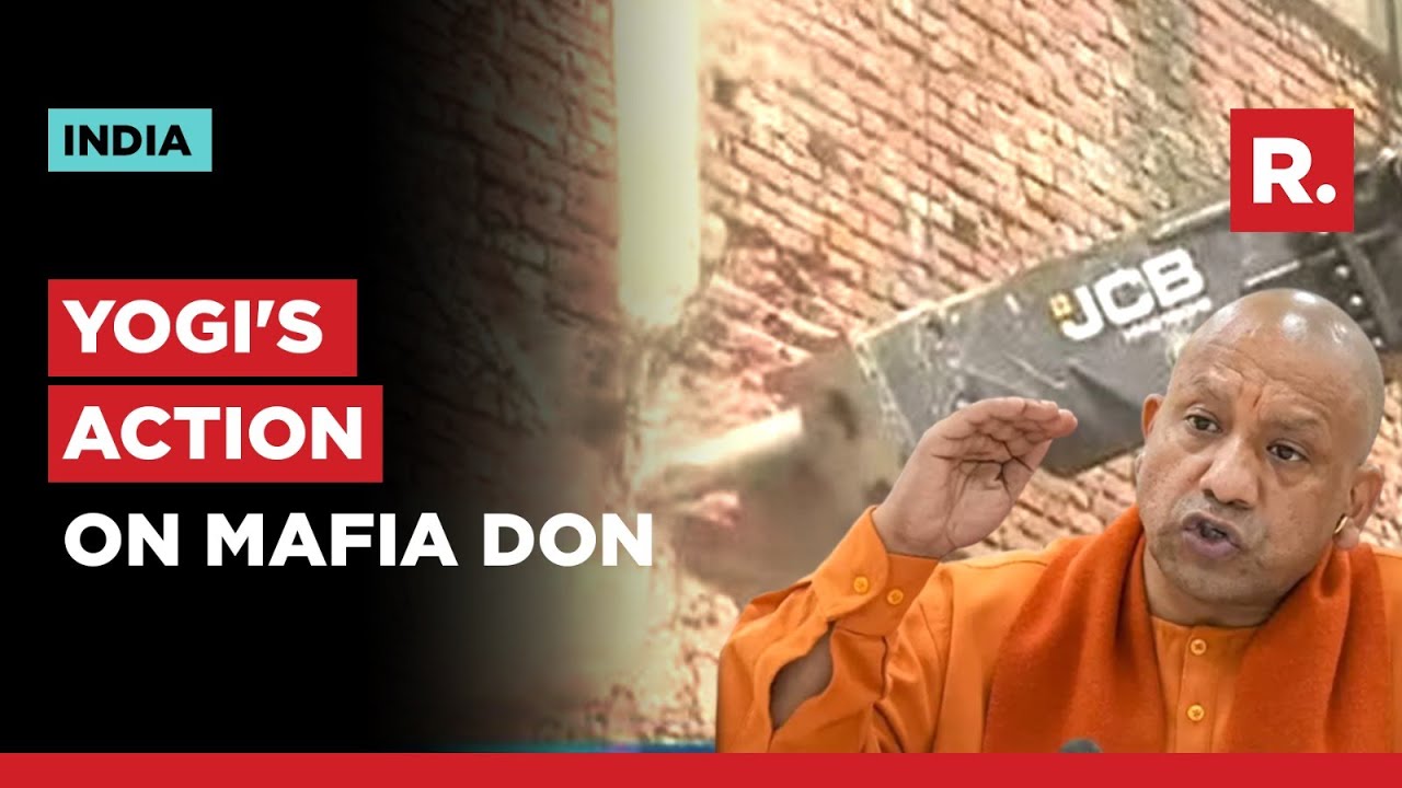 Yogi Adityanath's Bulldozer Action Continues in UP, Property of Mukhtar Ansari's Son Razed