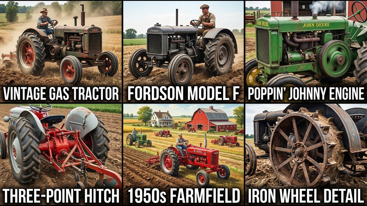 Everything Gasoline-Powered Tractors Explained in 8 Minutes
