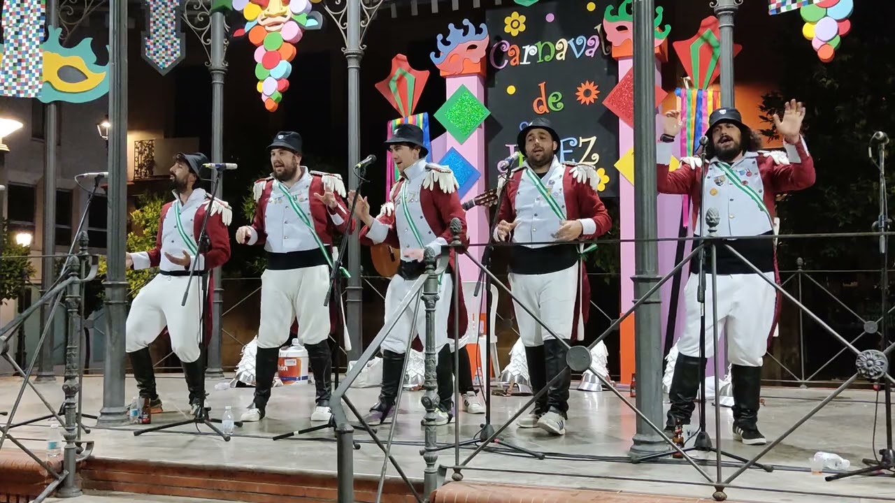 Chirigota Coristas a la calle - Revisión de pasodoble (Veladas Carnaval Jerez 2022)