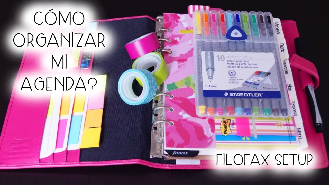 Cómo organizar mi agenda? | Julieta ySusVideos