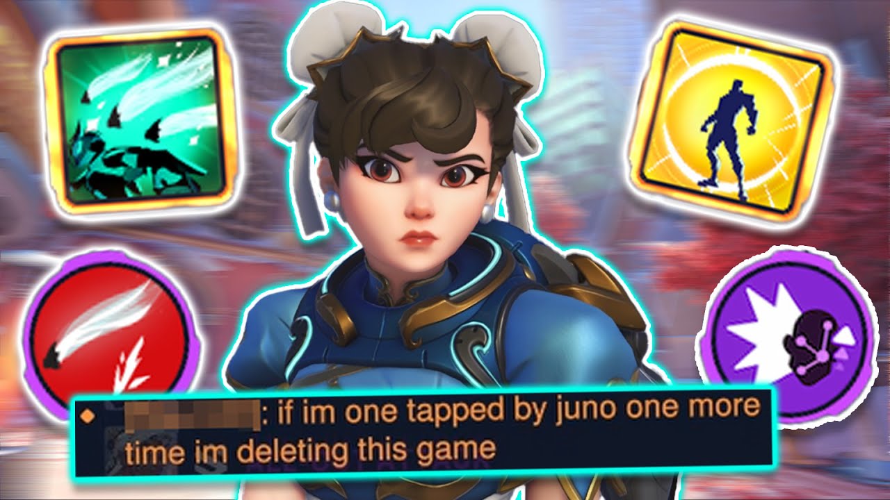 This ONE SHOT Juno Build is INSANE in Overwatch Stadium!
