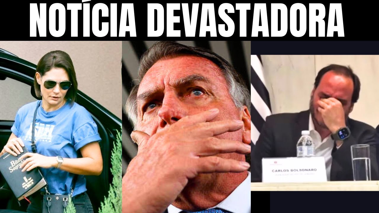 BOLSONARO EM COLAPSO NA PRISÃO APÓS NOTÍCIA BOMBA! MICHELLE E TARCÍSIO ABANDONAM, CARLOS SURTA