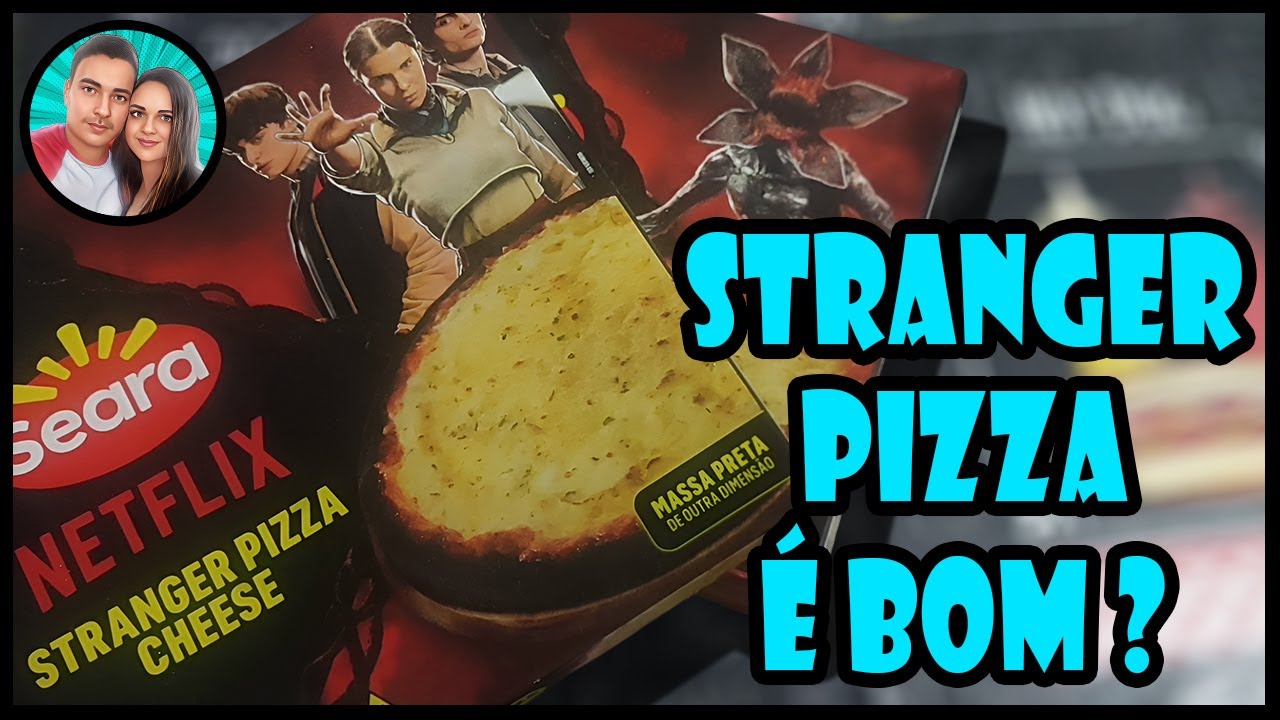 Pizza Seara Stranger Things - Stranger Pizza Cheese e Stranger Pizza Pepperoni