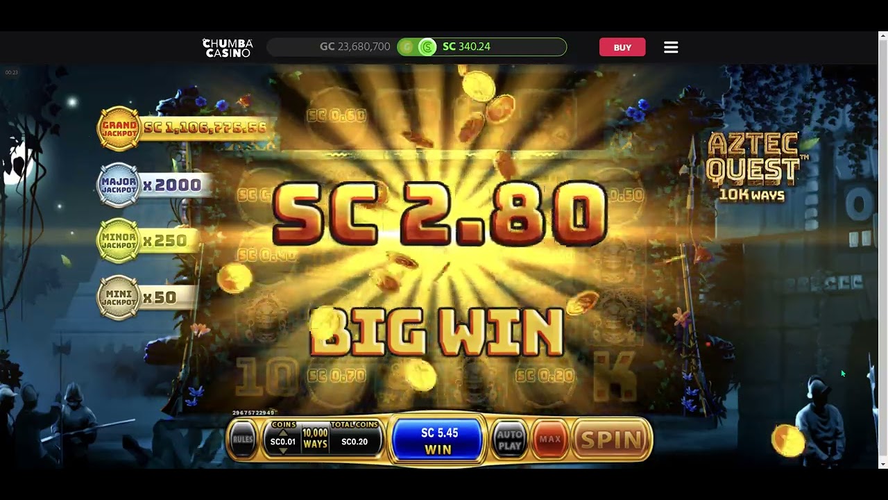 March 2023 Chumba Casino Slots Gameplay Highlights NO TALKING - Bonuses, Game Features, Background