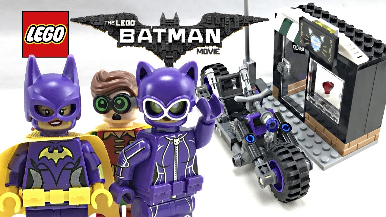 LEGO Batman Movie Catwoman Catcycle Chase review! 2017 set 70902!