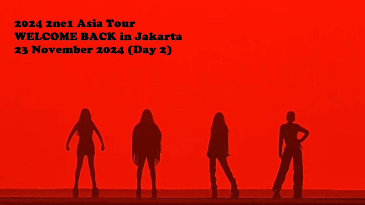 241123 | 2024 2NE1 ASIA TOUR | WELCOME BACK IN JAKARTA [Part 1]