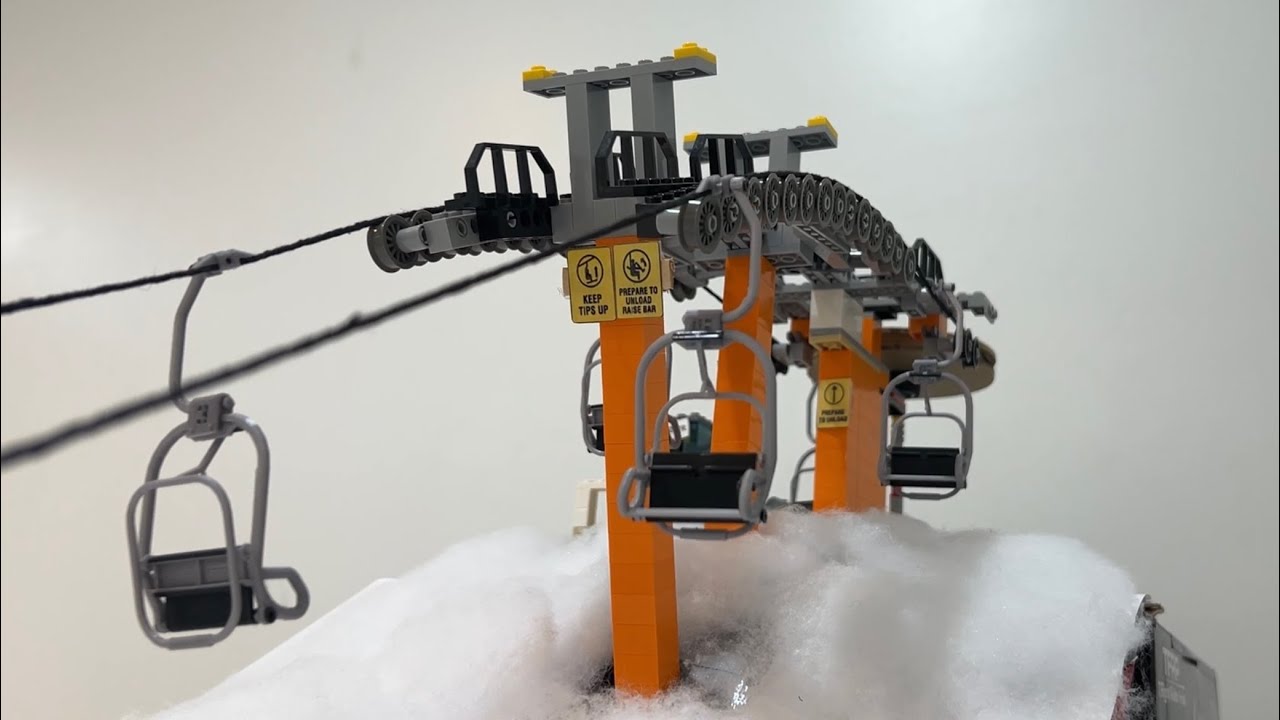 Lego Ski Lift - Summit Double