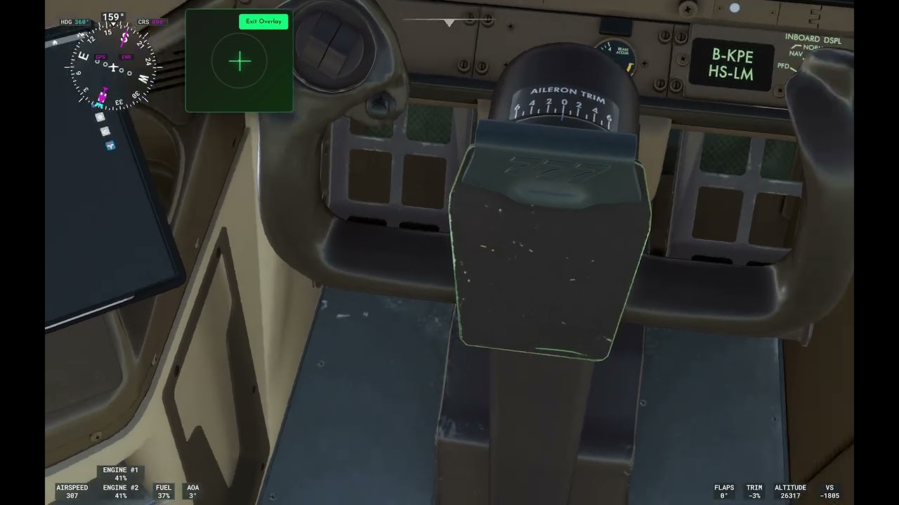 CX111 Landing