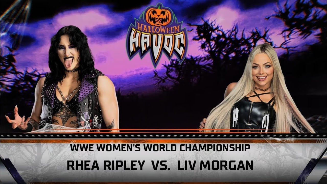 WWE 2K25 Rhea Ripley vs Liv Morgan