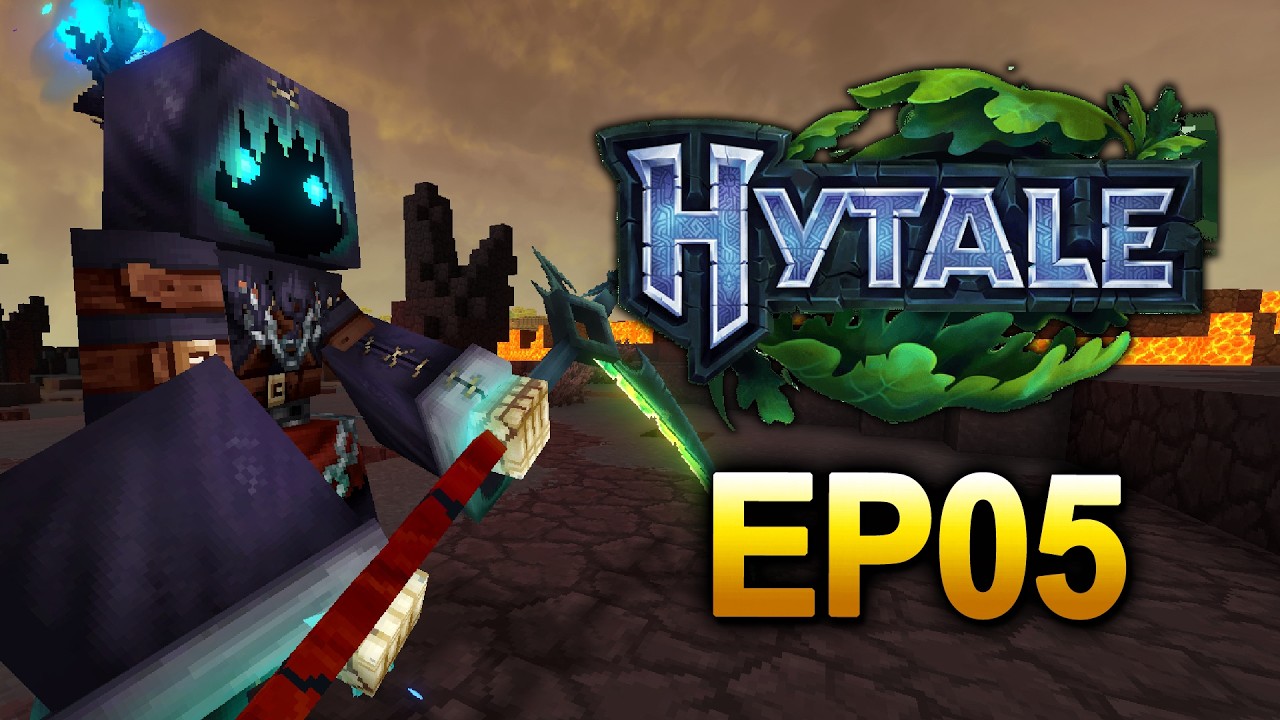 Getting Adamentite in the Devastated Lands! Hytale Ep 05