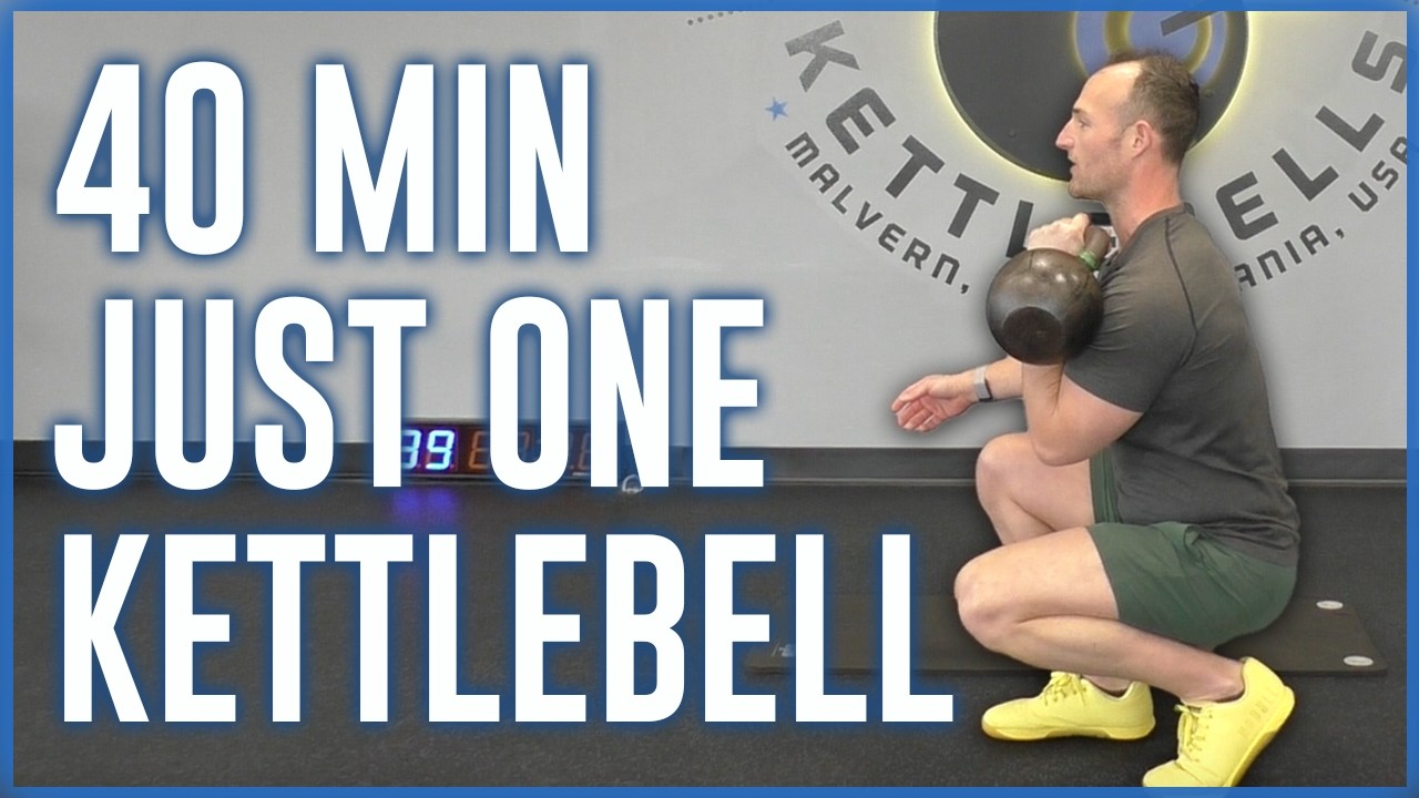 40 Minute Kettlebell Workout | Steady Thumber Staggered Mix and Match