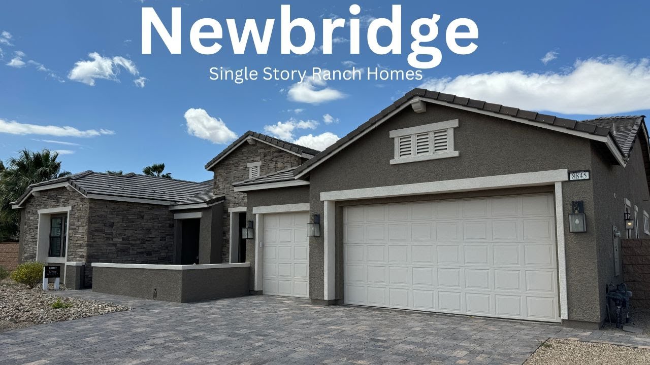 Luxury Single Story Ranch Homes For Sale Southwest Las Vegas | Newbridge Richmond American - $1.3m+