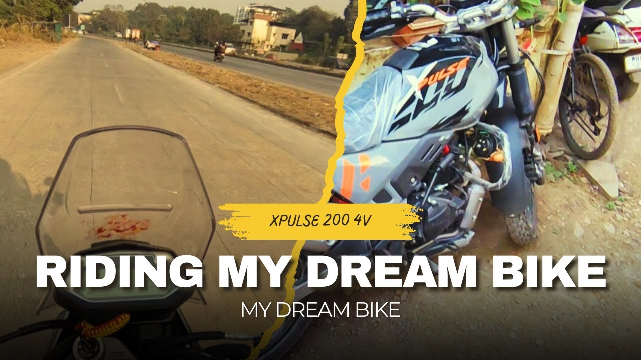 I'm RIDING My Dream Bike Today! || Xpulse 200 4v || Dream Bike