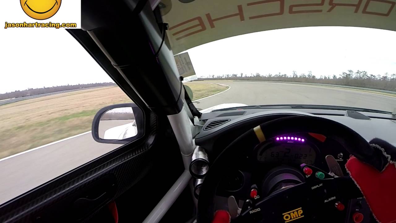 Jason Hart: 1:37.891 NOLA NASA STU Porsche GT3R Track Record