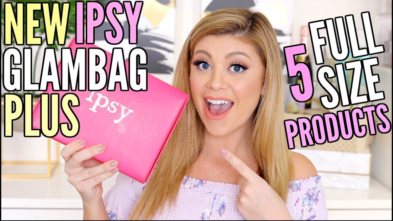 IPSY GLAMBAG PLUS UNBOXING! | FULL SIZE PRODUCTS!
