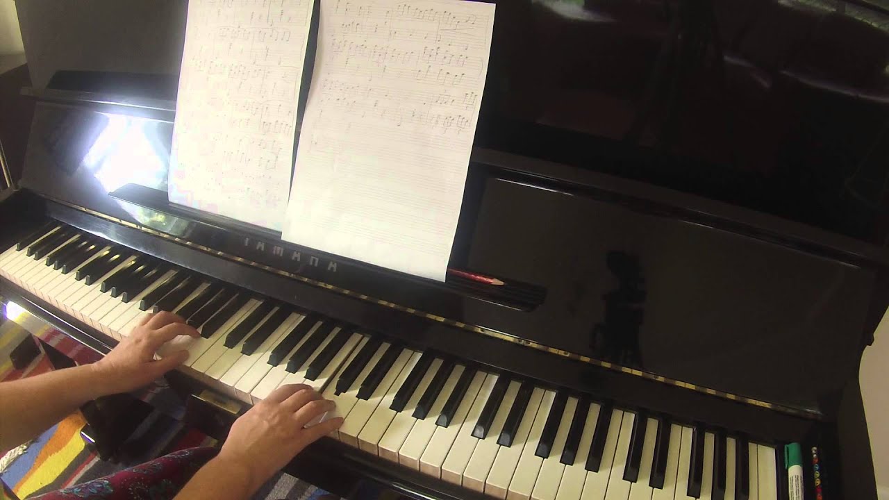 Saudade by Beth Alcock  |  late intermediate piano solo  |  sheet music link below