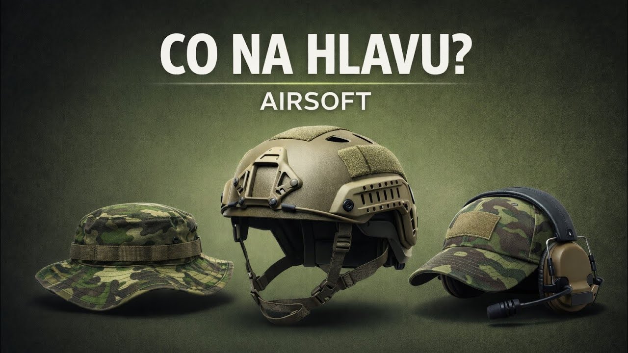 Helmy a pokrývky hlavy na airsoft...(airsoft CZ/SK)
