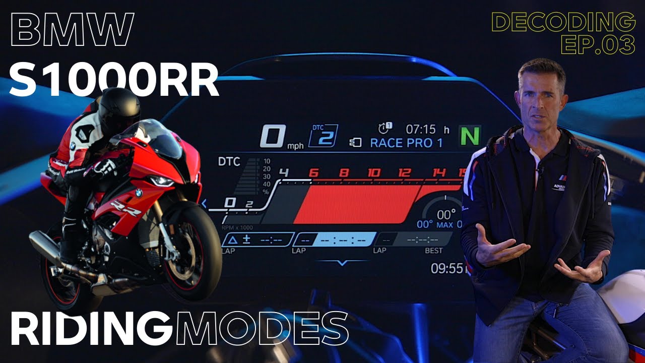ДЕКОДИРОВАНИЕ BMW S1000RR — РЕЖИМЫ ЕЗДЫ (EP.03)