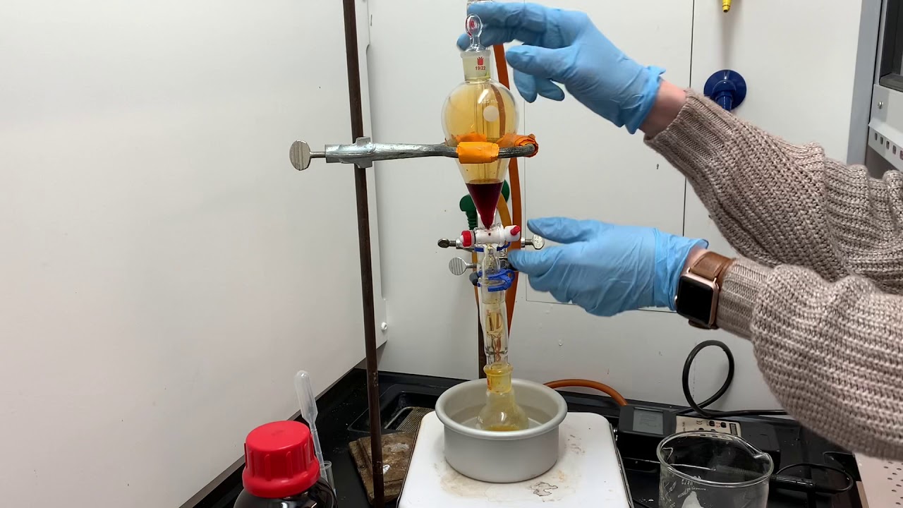Stereochemistry of bromine addition