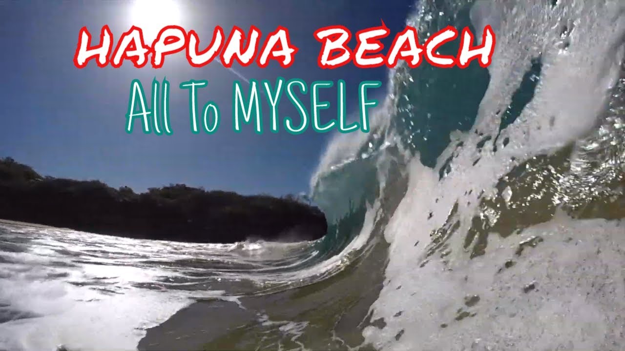 Hapuna Beach Winter Swell - Where it all Started!!! Haven't been here in Years!!
