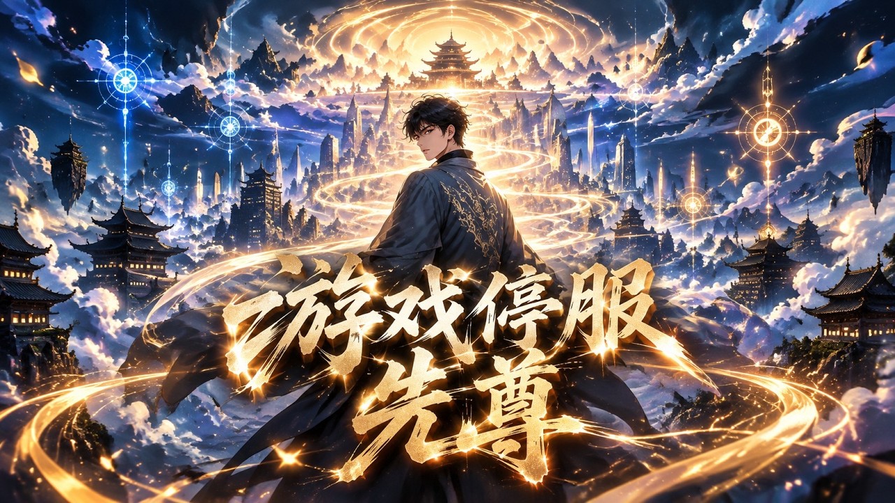 【AI漫剧全集】修仙游戏降临现实，全网恐慌，殊不知他竟是无上天尊！《游戏停服先尊》第1~135集#KK爱看#AI短剧#漫剧#家庭#伦理