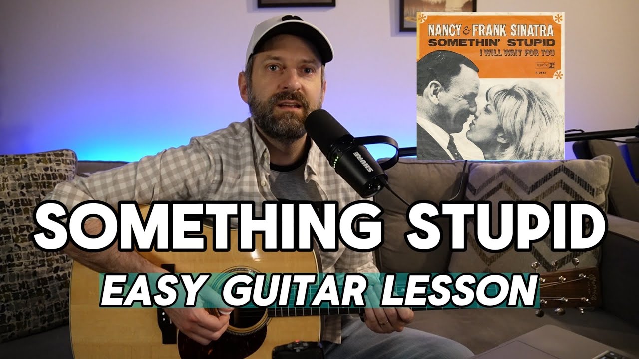 Something Stupid Guitar Lesson (Great for Beginners)