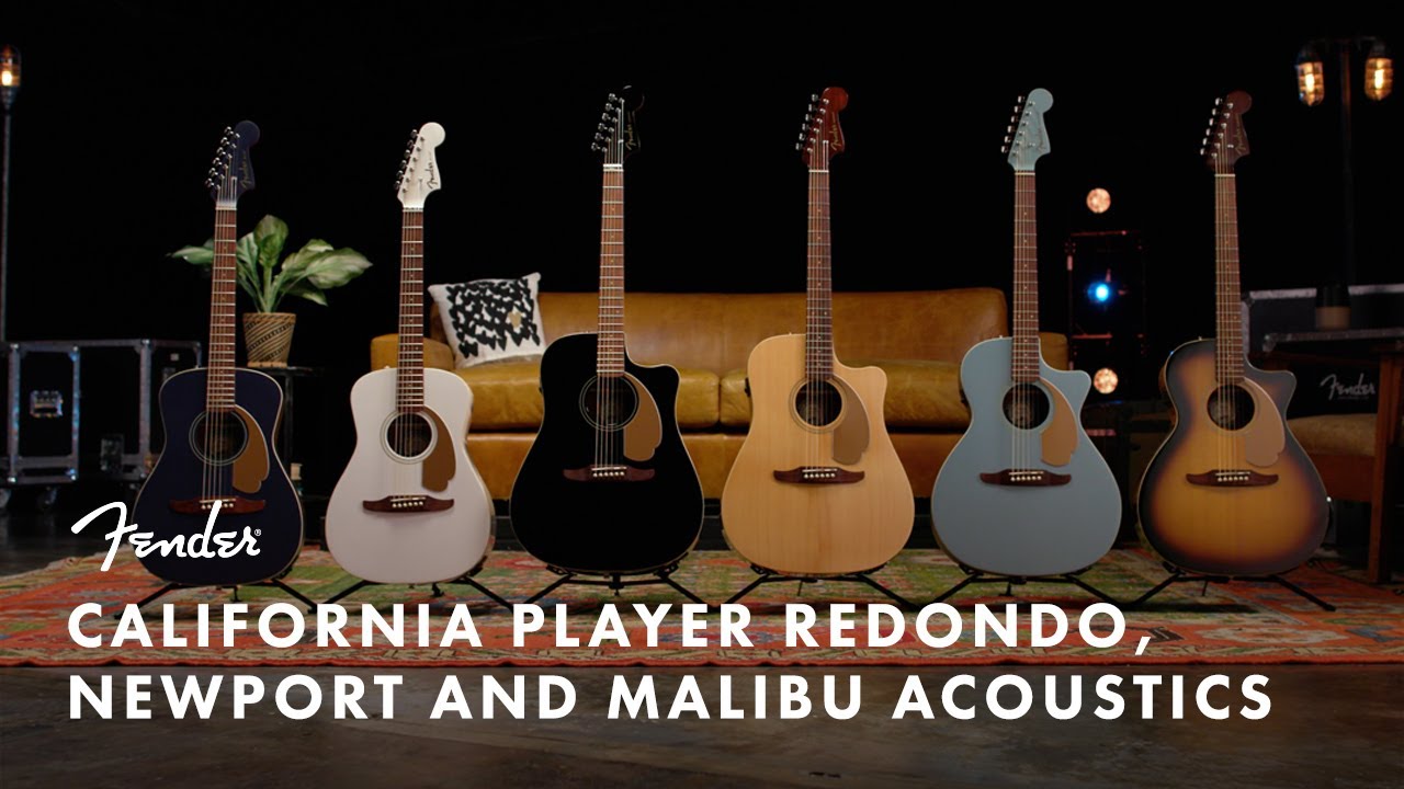 Знакомство с серией California Player | Fender Acoustics | Fender