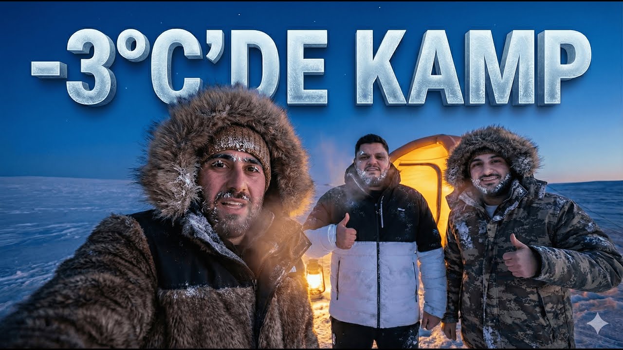 -3 DERECEDE KAR KAMPI YAPTIK !!!