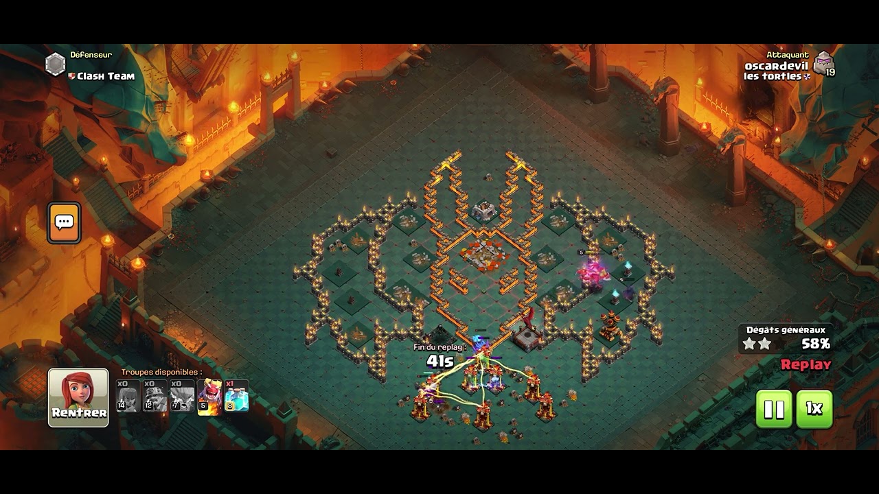 EASY 3 stars Dragon Challenges step 2 #clashofclan #COC #Game #dragon #Donjon