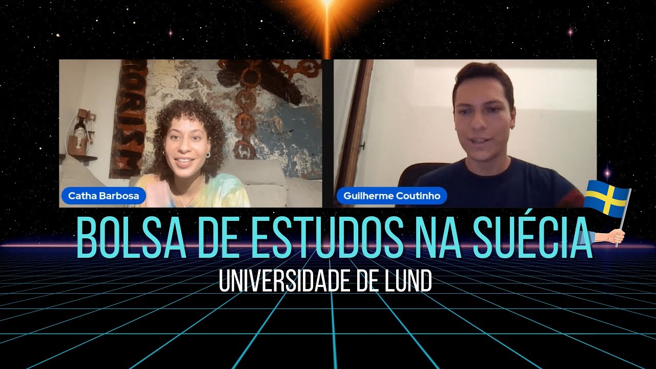Como conseguir uma bolsa de estudos na Suécia? | Café com Catha & Guilherme