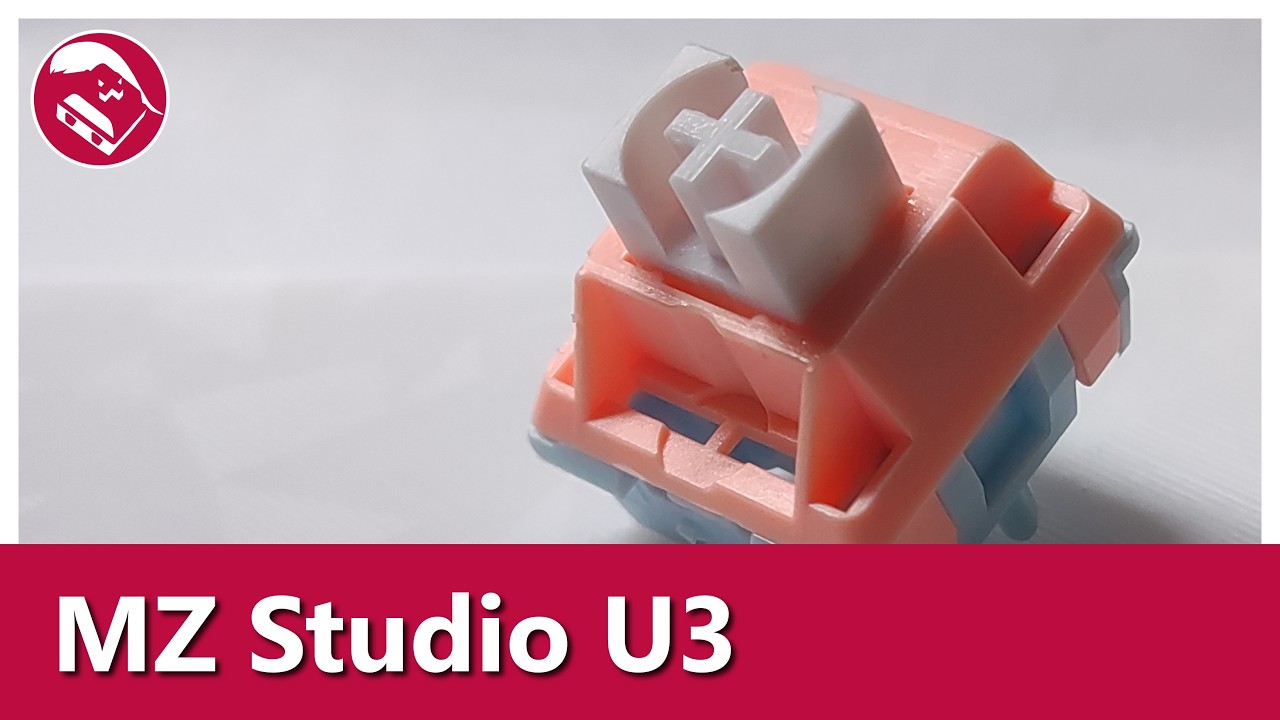 Mystery silent stem | MZ Studio U3 silent linear switch sound test review