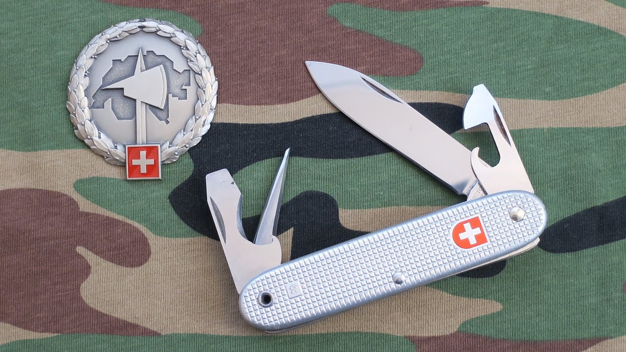 Victorinox Swiss Army Alox Soldier Knife Mod. 61 Dated 1986