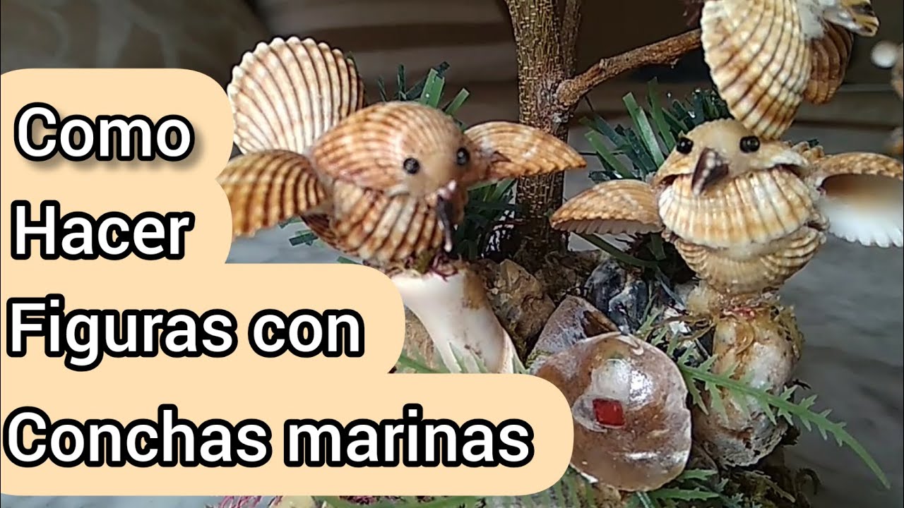 Como Hacer Figuras Con Conchas Marinas