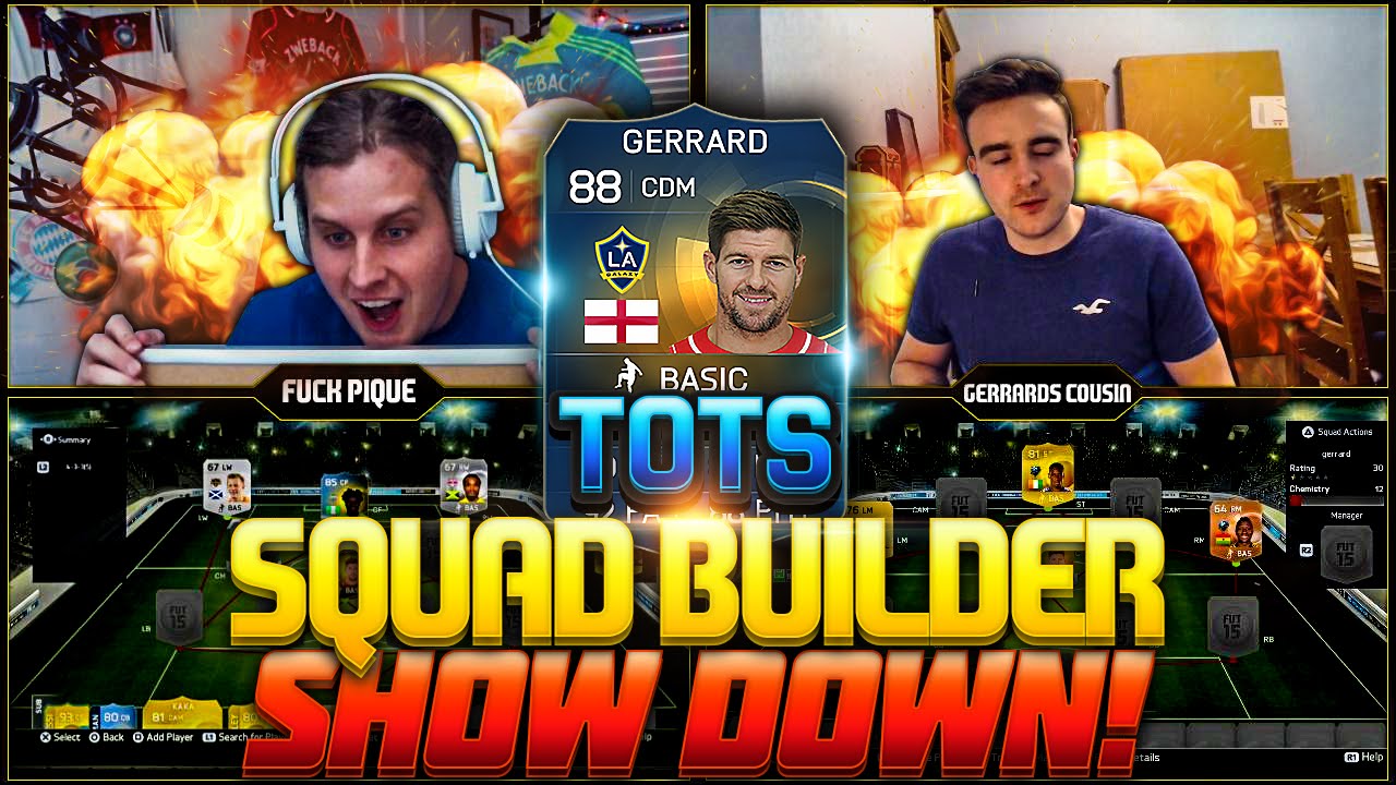 INTENSE MLS TOTS GERRARD SQUAD BUILDER SHOWDOWN! FIFA 15 ULTIMATE TEAM