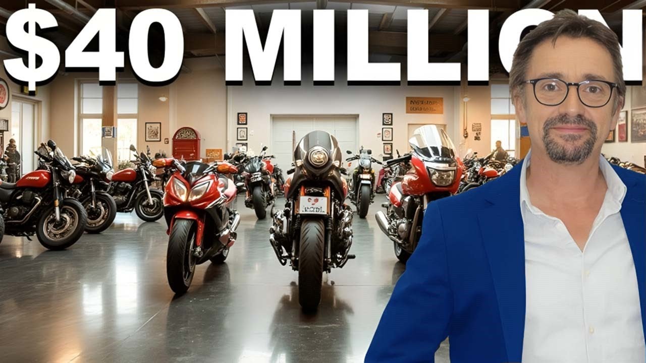 Inside Top Gear Richard Hammond's IMPRESSIVE Motorcycles Collection