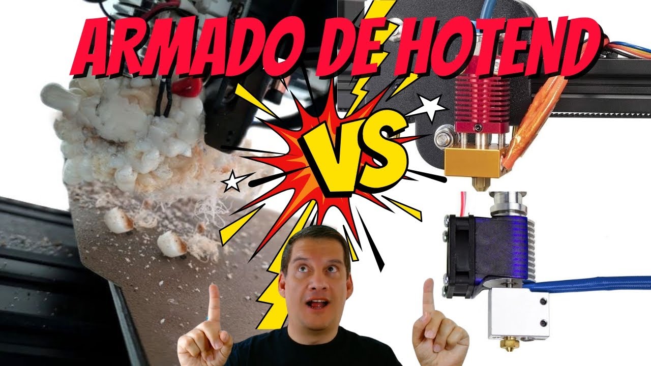 Cómo Armar y Limpiar el Hotend de una Impresora 3D 2/2