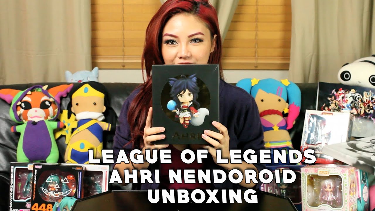 League of Legends AHRI Nendoroid Unboxing with Mizzi Mie