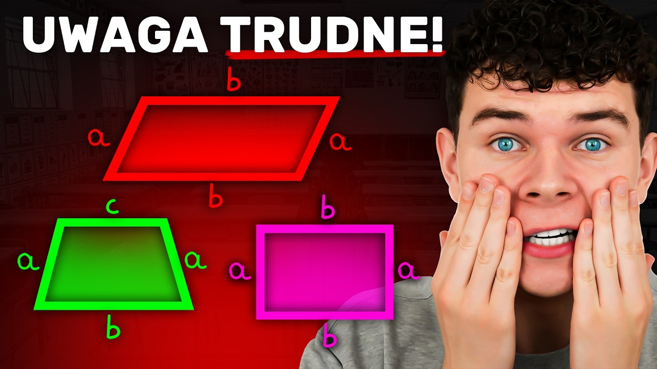 Najtrudniejsze zadania na POLE CZWOROKĄTA, które MUSISZ znać!