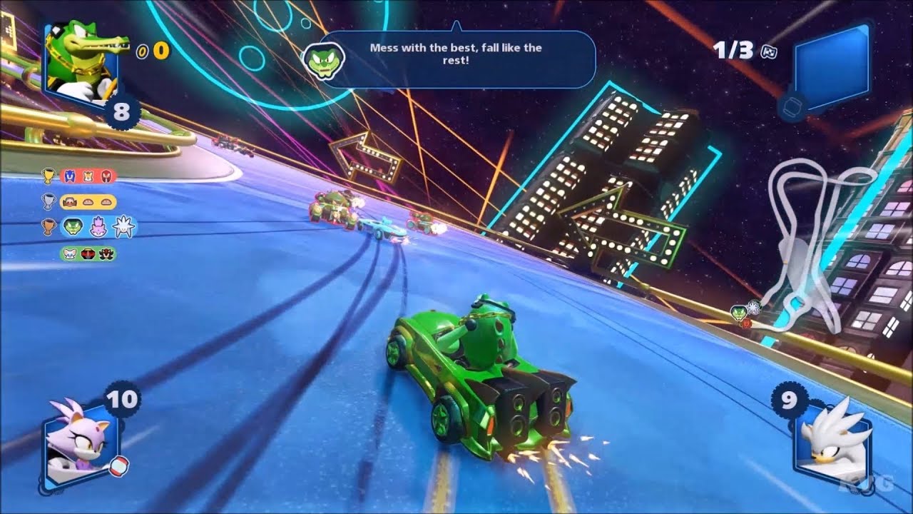 Team Sonic Racing - Vector Gameplay (PC HD) [1080p60FPS]