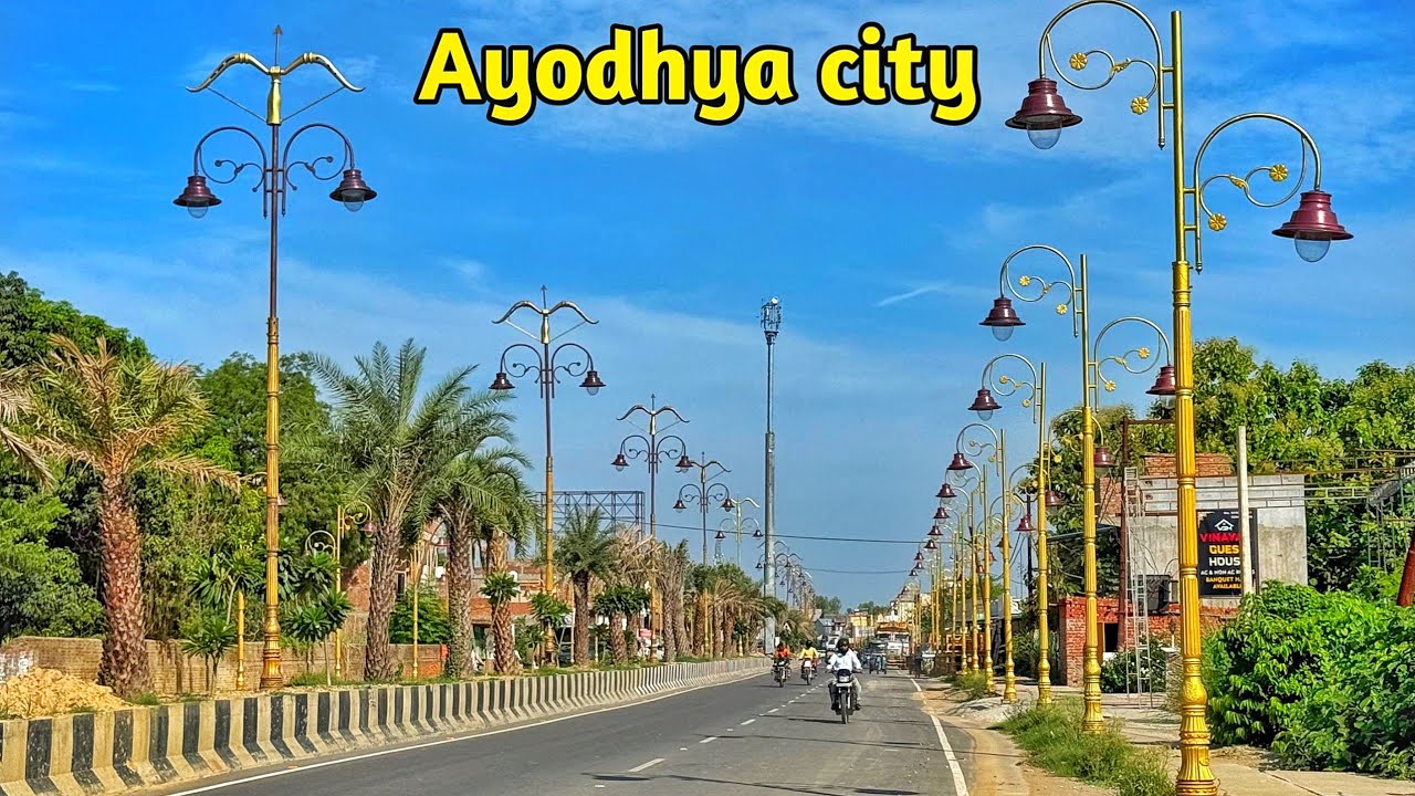 Ayodhya city redevelopment/Ambedkar Nagar four lane road/Ayodhya darshan nagar underpass/rammandir