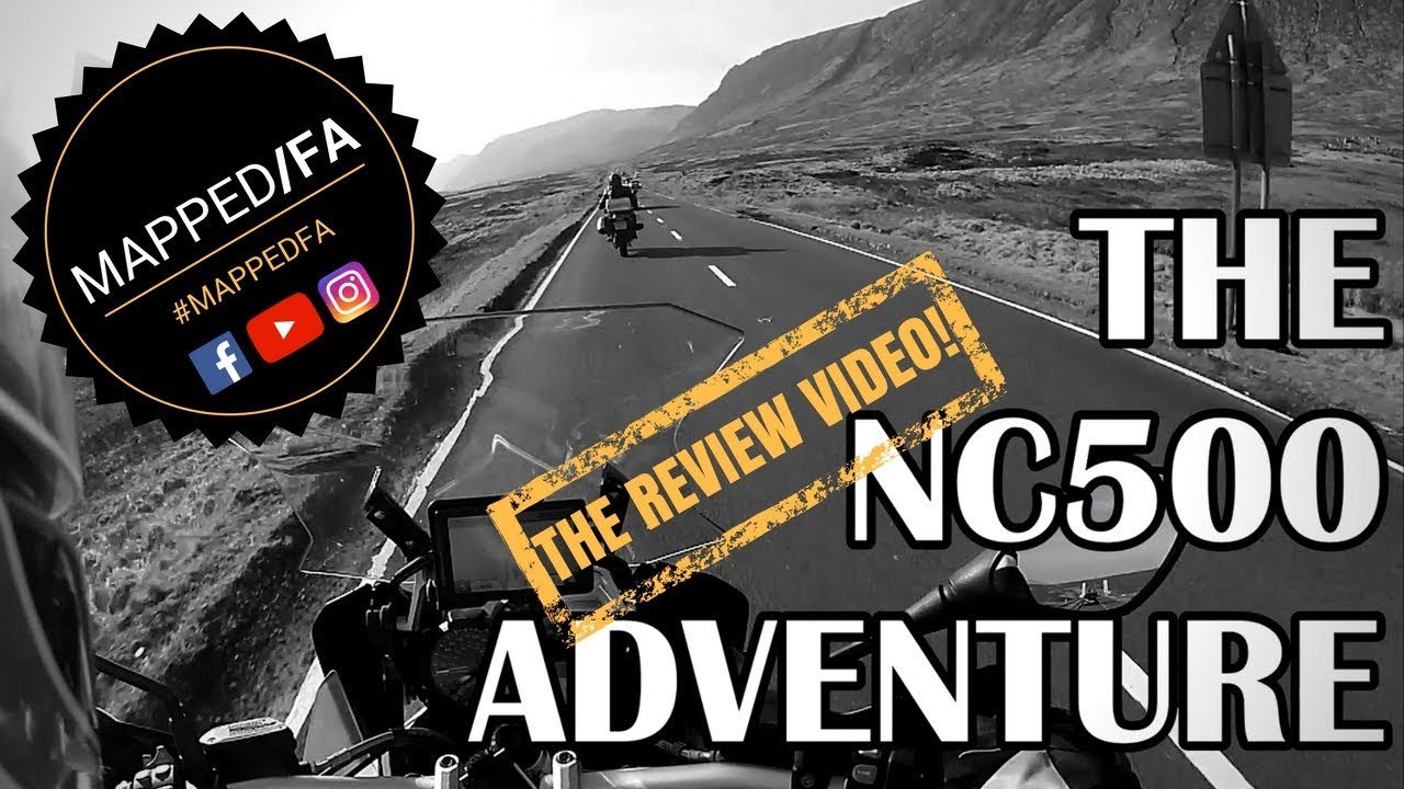 MAPPED - The NC500 Adventure - The REVIEW Video