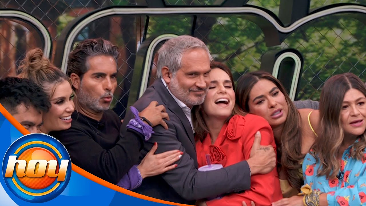 Despedimos a Tania Rincón con el divertido juego 'Vecinos' | Programa Hoy