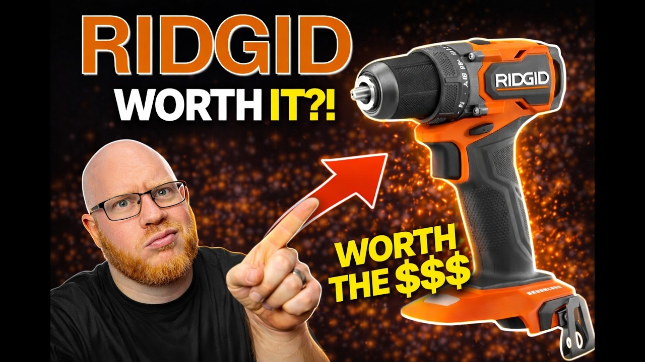 НОВАЯ СУБКОМПАКТНАЯ ДРЕЛЬ-ШУРУПОВЕРТ RIDGID &mdash; ПОЛНЫЙ ОБЗОР! #ridgidtools #ridgidpowertools #accur...