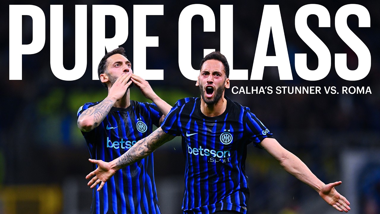 DIRETTAMENTE DA CASA SUA 🇹🇷 | EVERY ANGLE | CALHANOGLU VS ROMA ⚫🔵