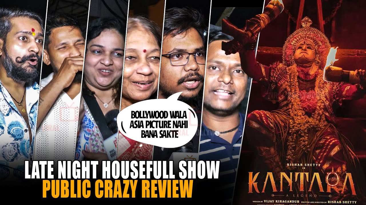 Kantara Chapter 1 | Late Night Housefull Show | Public CRAZY Review | Rishab Shetty